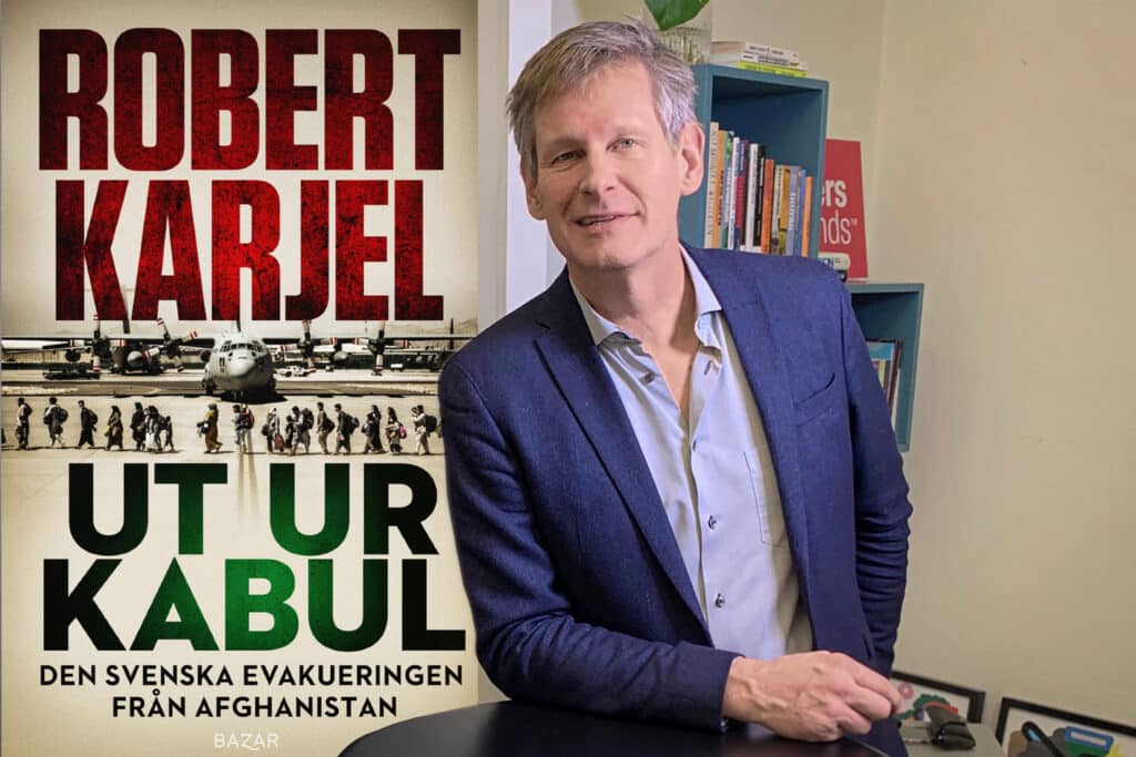 Robert Karjel - föreläsare - Speakers&friends - boken Ut ur Kabul